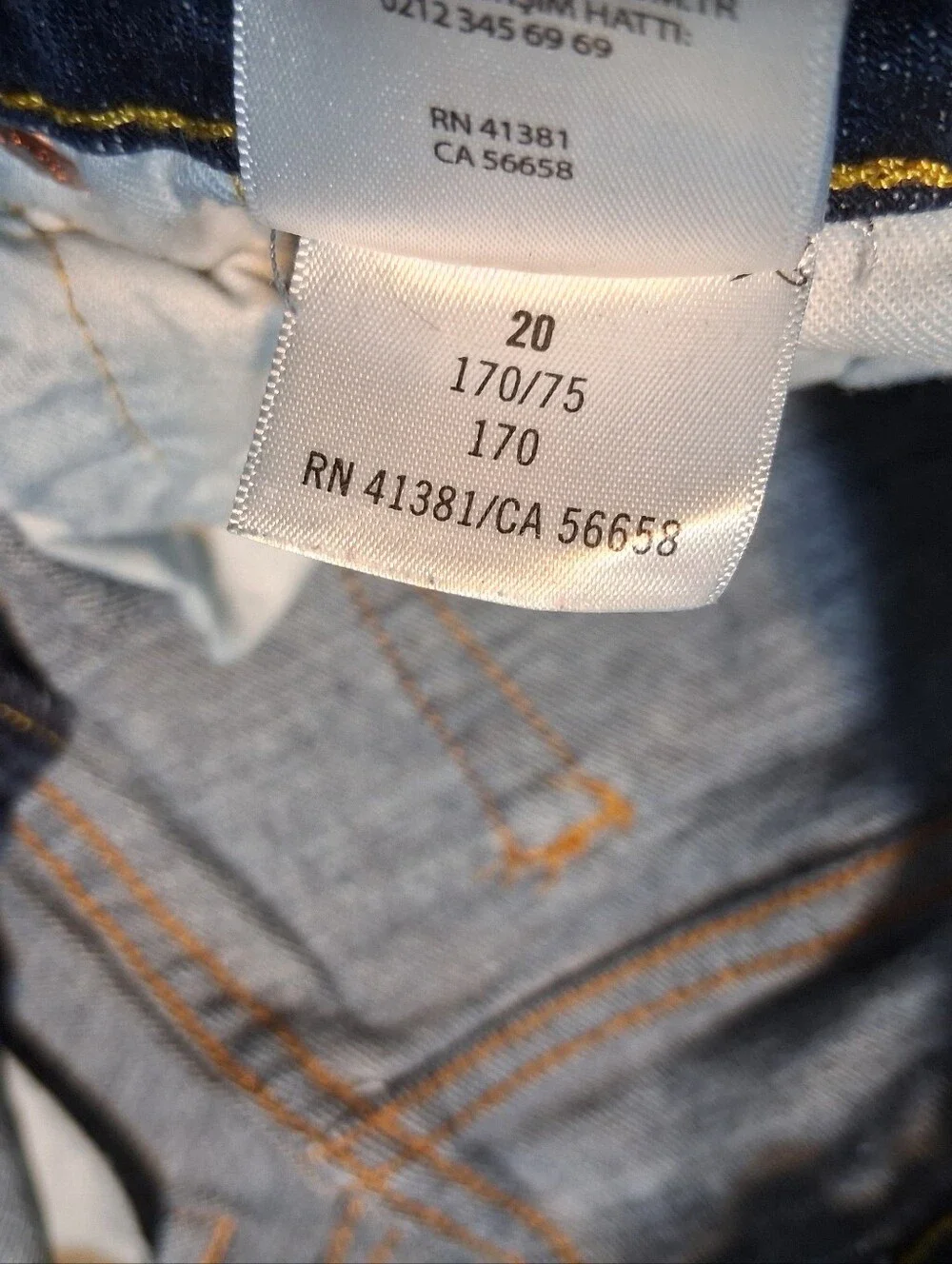 POLO RALPH LAUREN Men's Dark Wash Slim Fit Jeans Size 29